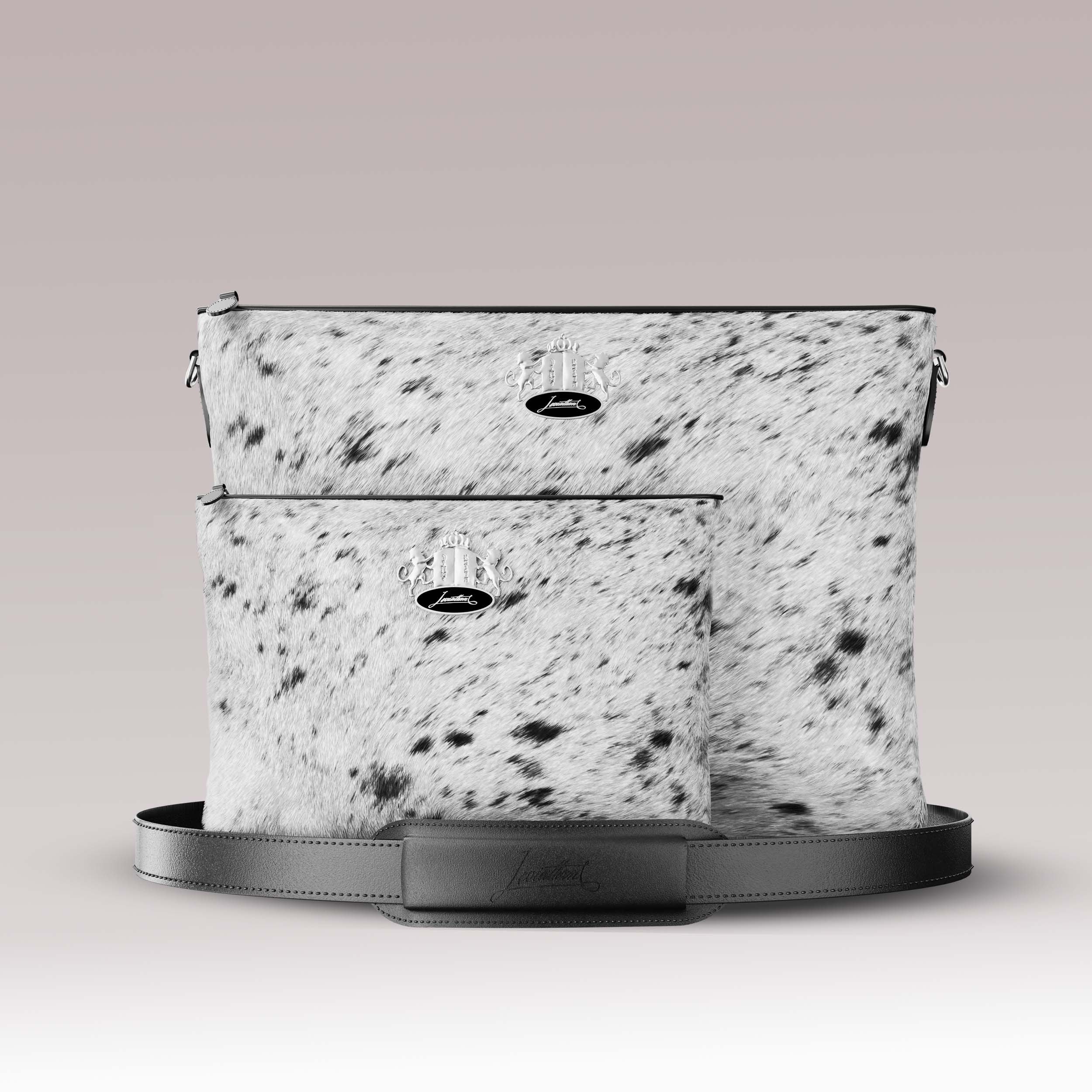 Tallit and Tefillin Set Fur - Cookies and Cream - Crown Collection
